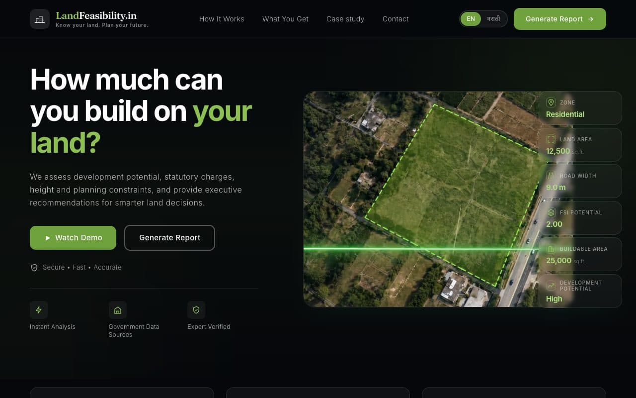 LandFeasibility.in
