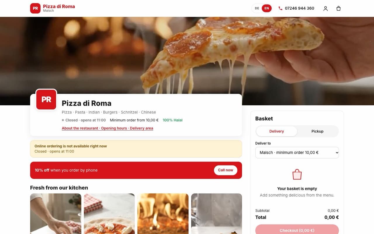 Pizza di Roma — screen 1