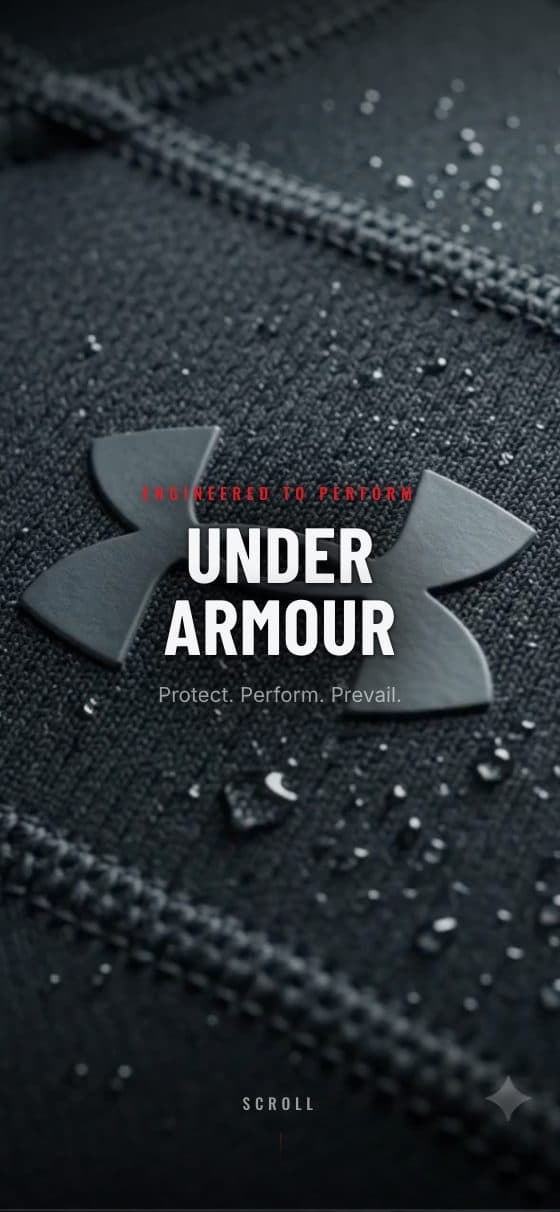 Under Armour on mobile